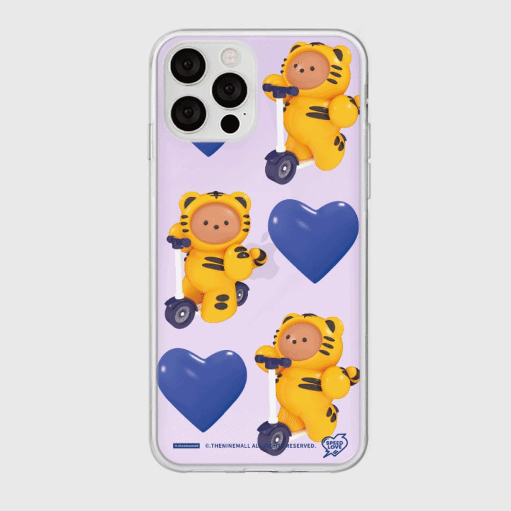 |THENINEMALL| Pattern Speed Love Mirror Phone Case