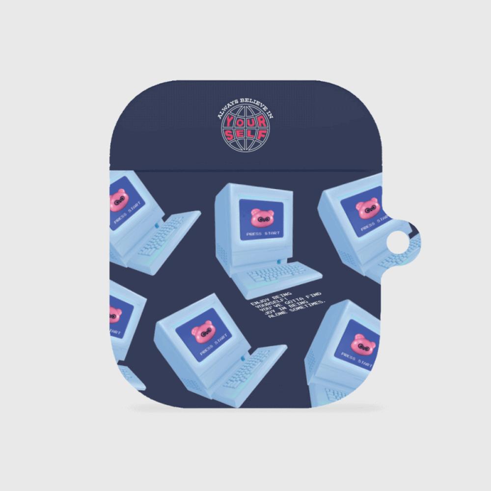 |THENINEMALL| Press Start AirPods Hard Case