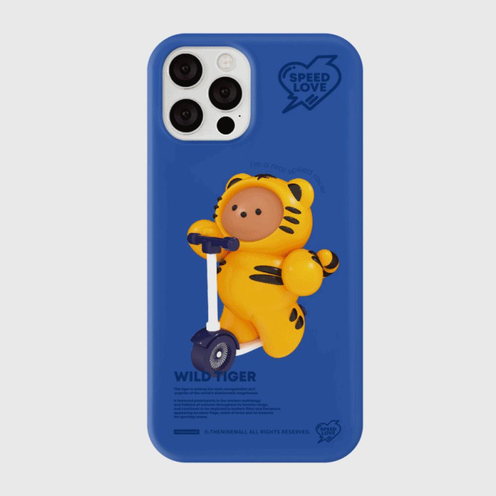 |THENINEMALL| Speed Love Tiger Hard Phone Case (3 types)