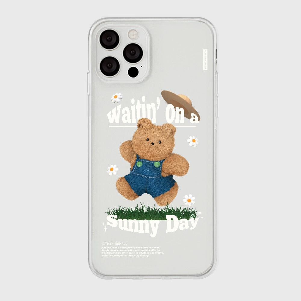 |THENINEMALL| Sunny Day Gummy Clear Phone Case (3 types)