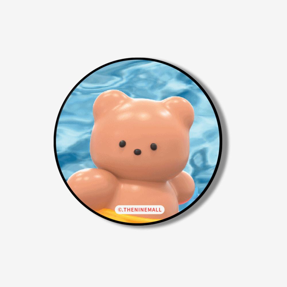 |THENINEMALL| Surfer Gummy Grip Tok