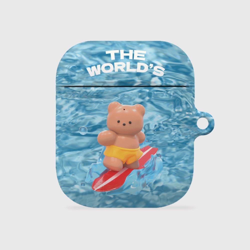 |THENINEMALL| Surfer Gummy AirPods Hard Case