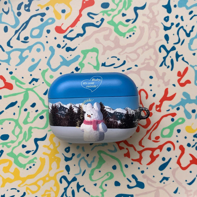 |THENINEMALL| Windy Snowman AirPods Hard Case