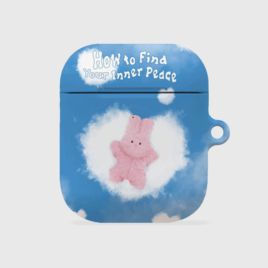 ｜THENINEMALL｜ Windy Cloud Inner Peace AirPods Hard Case