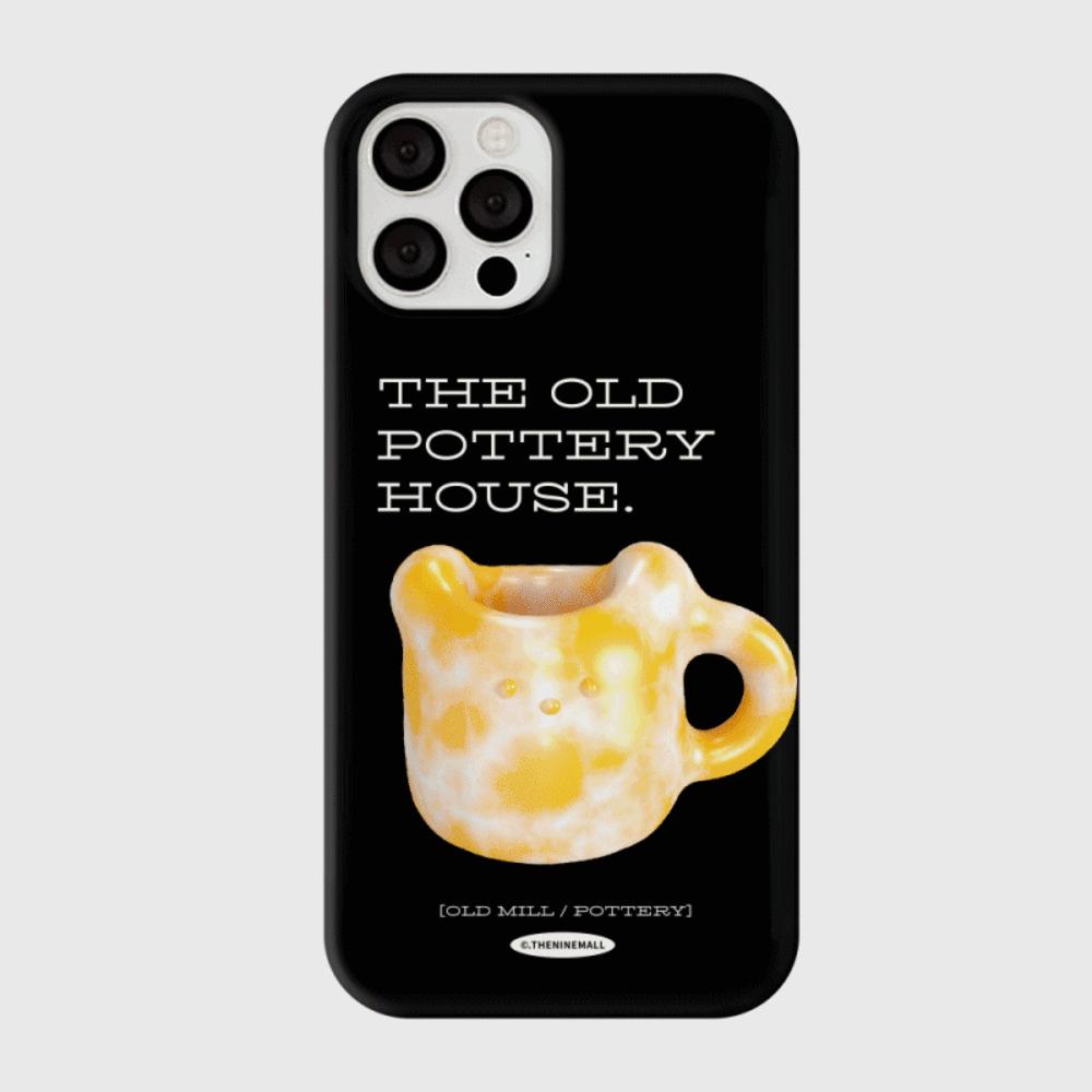 ｜THENINEMALL｜ 오렌지 포터리 Hard Phone Case (2 types)
