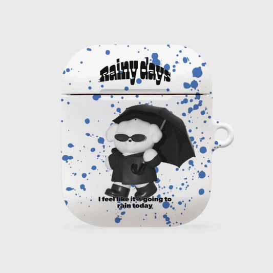 ｜THENINEMALL｜ Rainy Day Ppokku AirPods Hard Case