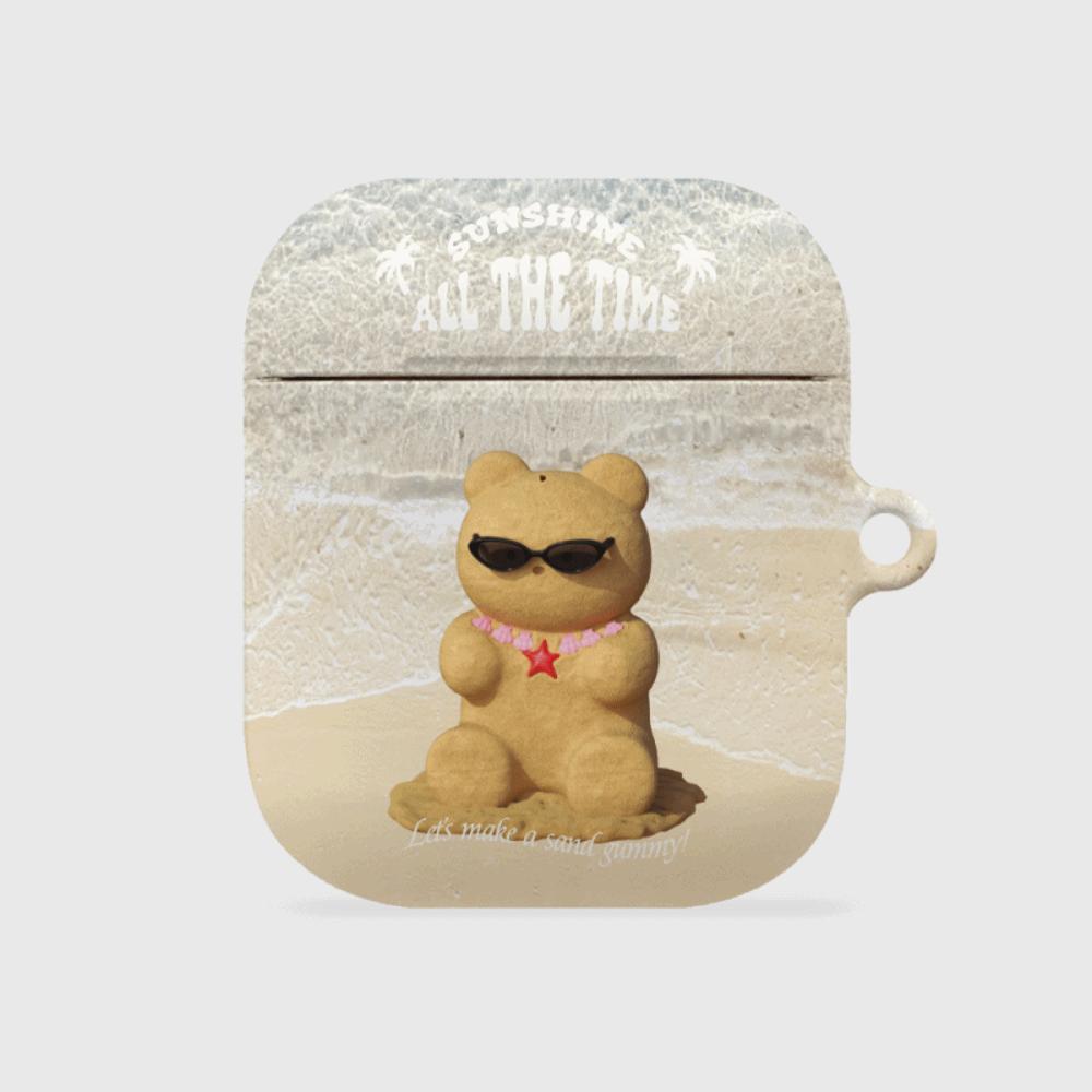 ｜THENINEMALL｜ Sand Gummy AirPods Hard Case
