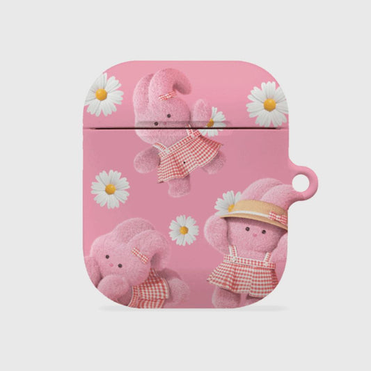 ｜THENINEMALL｜ Pattern Picnic Day Windy AirPods Hard Case