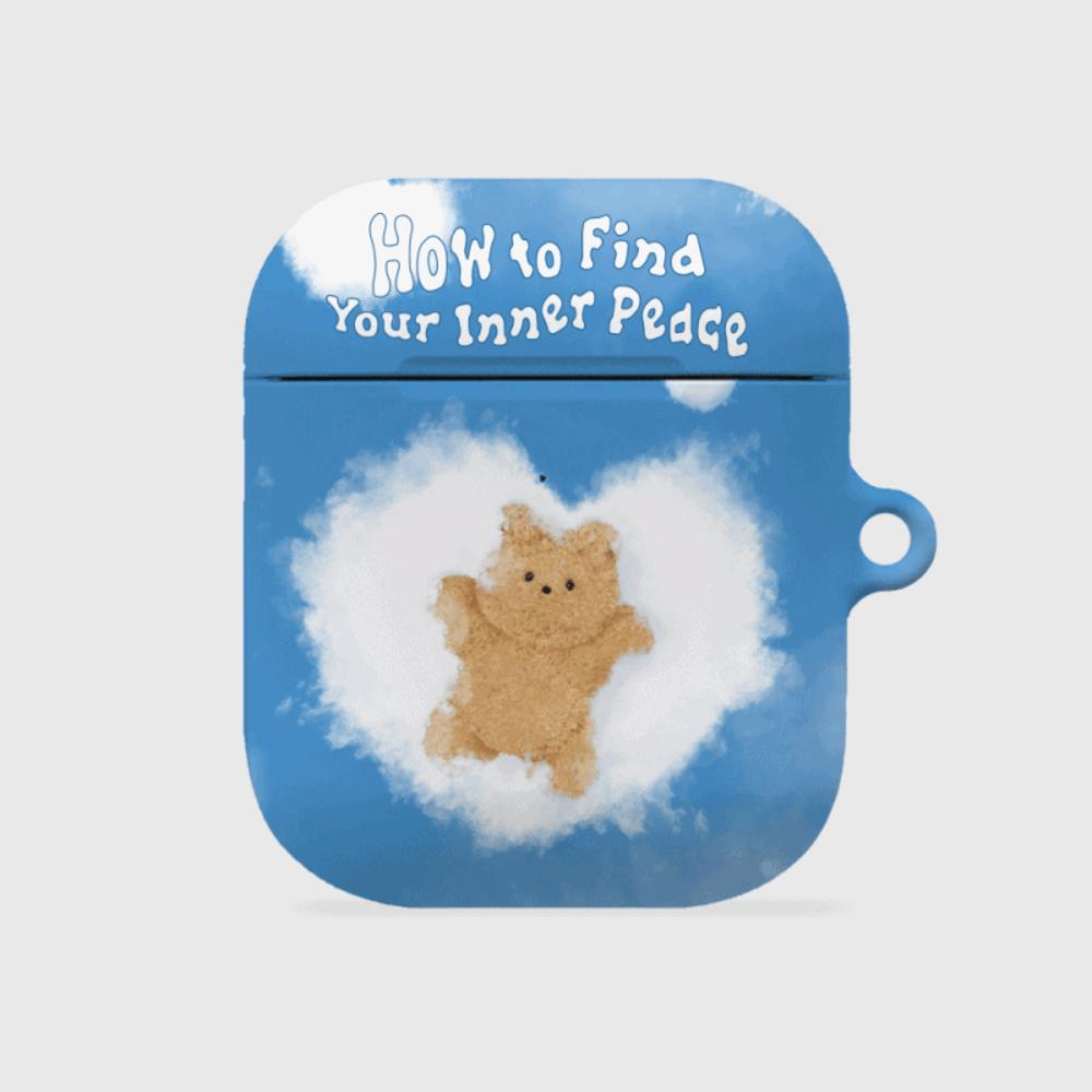｜THENINEMALL｜ Gummy Cloud Inner Peace AirPods Hard Case