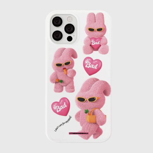 ｜THENINEMALL｜ Pattern Bad Windy Hard Phone Case (2 types)