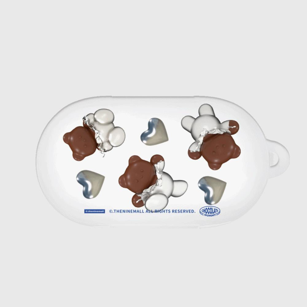 ｜THENINEMALL｜ 하트 초콜릿 구미 Buds, Buds Plus Case