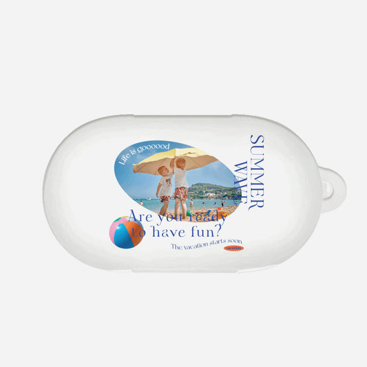 ｜Mademoment｜ 썸머웨이브 디자인 Buds Case