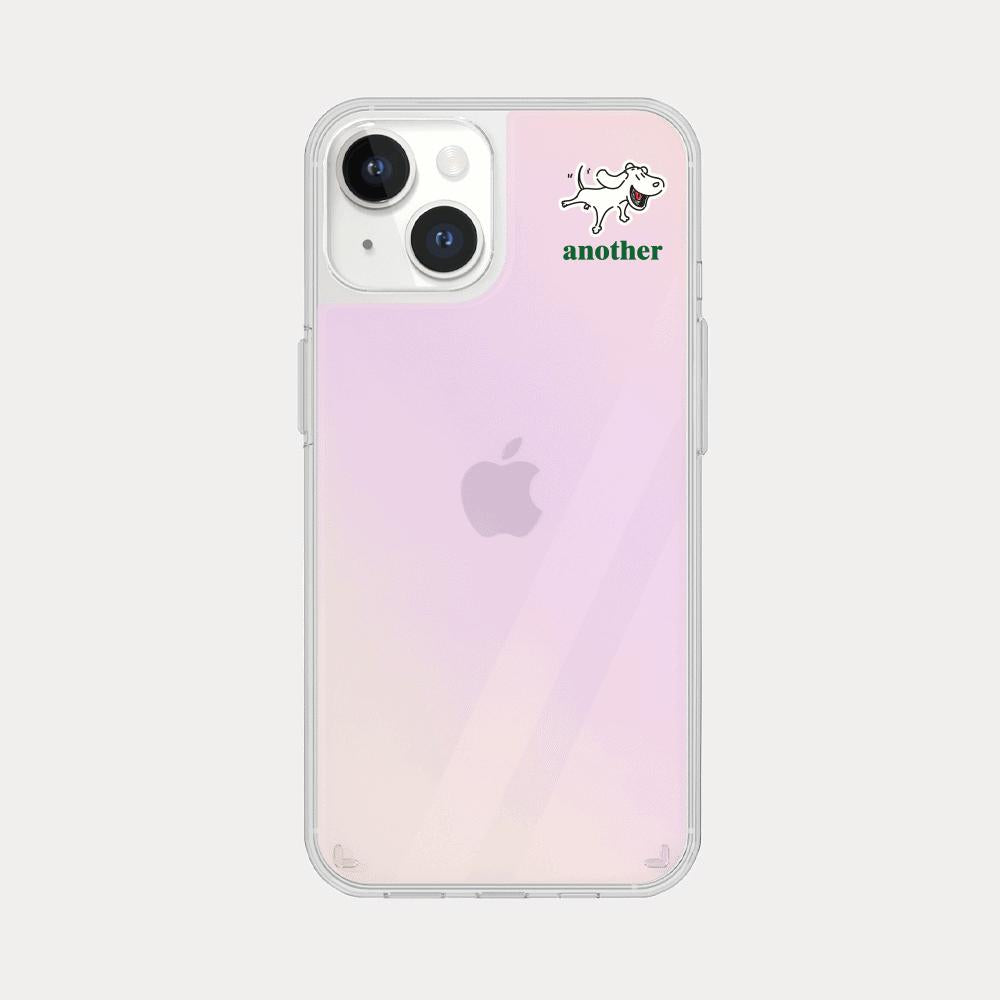 ｜Mademoment｜ Another Dog Side Design Glossy Mirror Phone Case