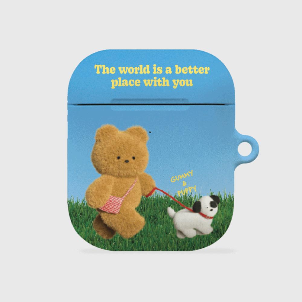｜THENINEMALL｜ Best Friend Gummy AirPods Hard Case