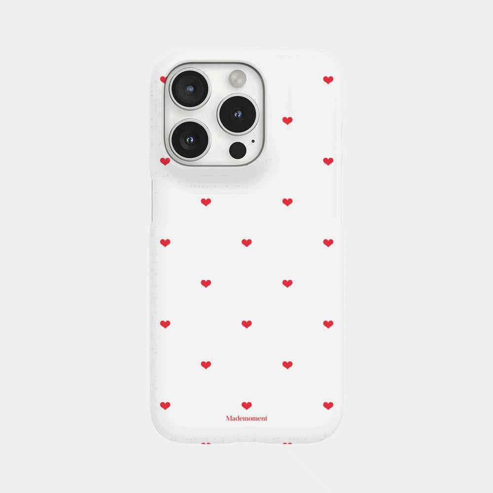 ｜Mademoment｜ Small Heart Pattern Design Phone Case