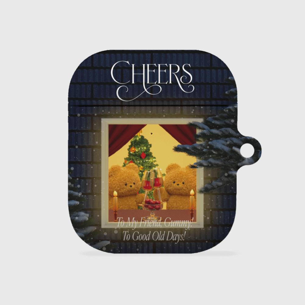 ｜THENINEMALL｜ Cheers Gummy AirPods Hard Case