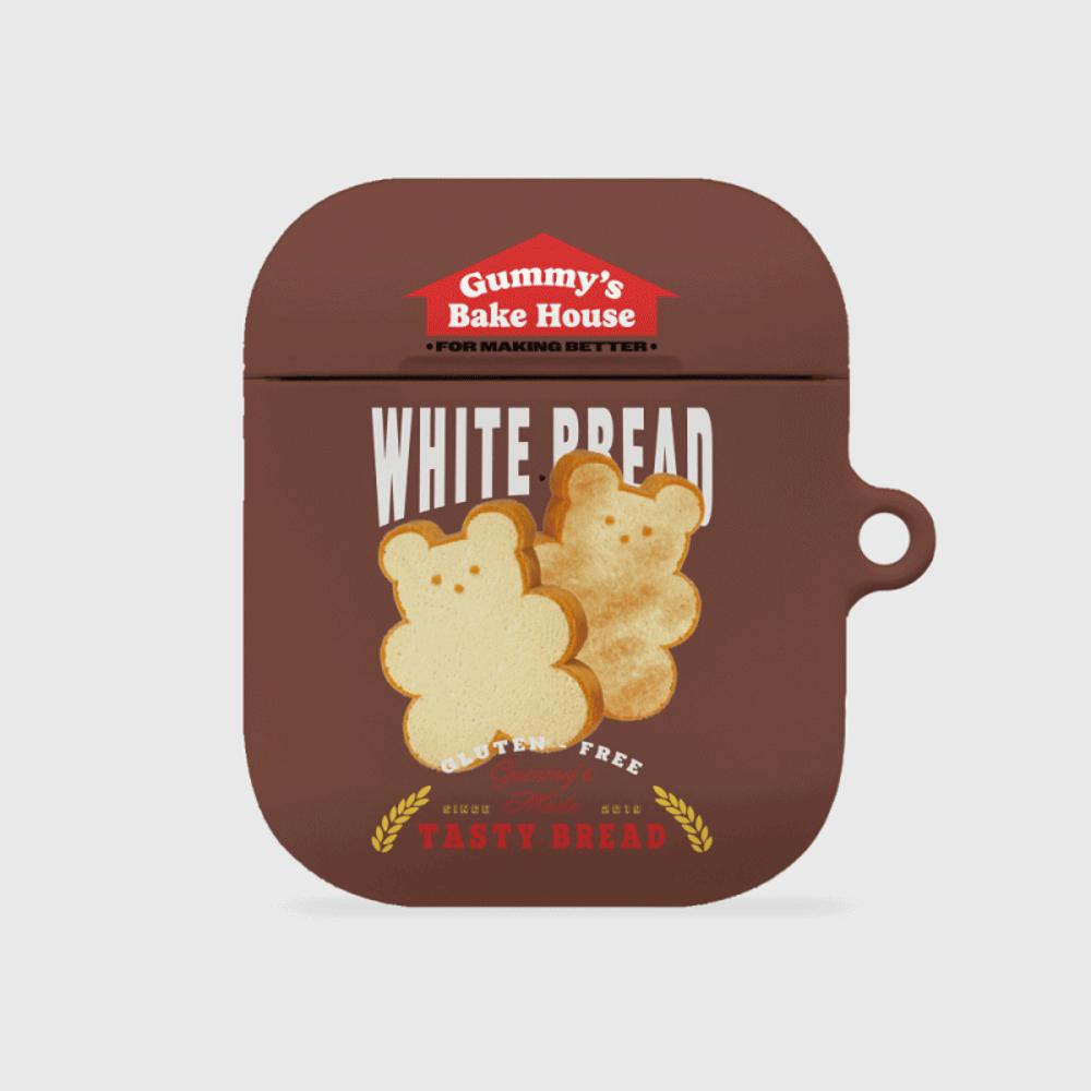 ｜THENINEMALL｜ Bread Gummy AirPods Hard Case