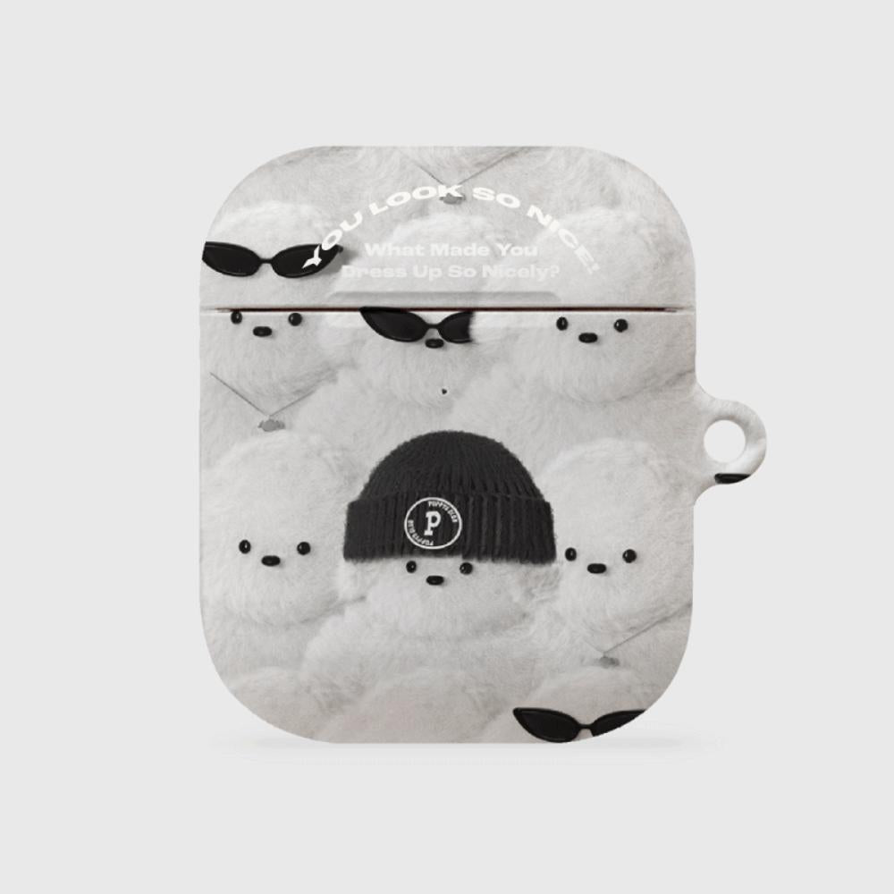 ｜THENINEMALL｜ Nice Puppy Pattern AirPods Hard Case