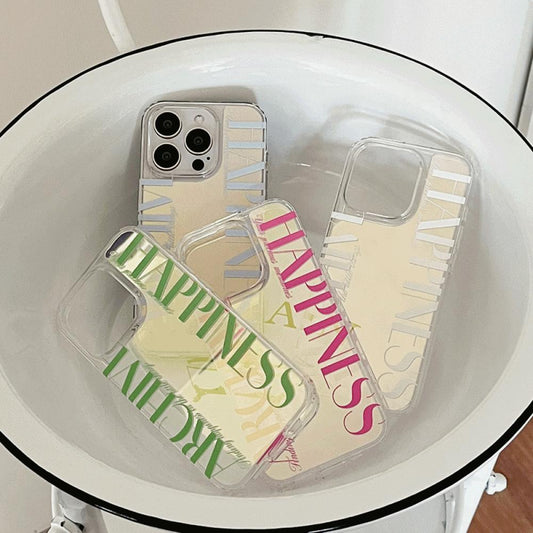 ｜Mademoment｜ Happiness Archive Design Glossy Mirror Phone