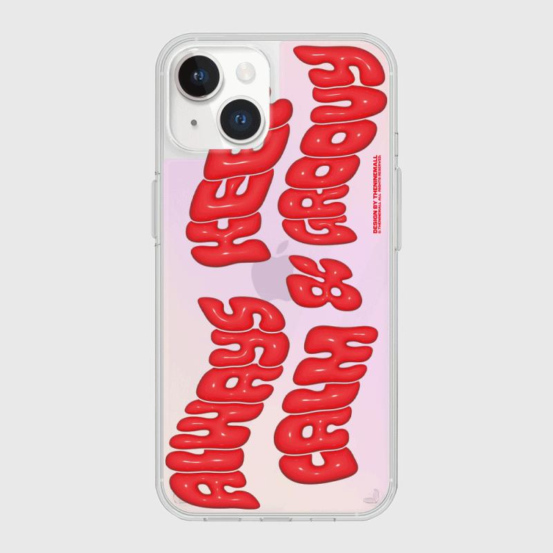 ｜THENINEMALL｜ Calm And Groovy Mirror Phone Case