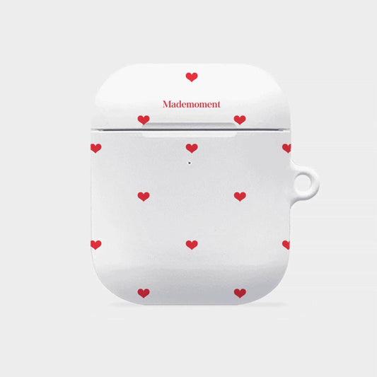 ｜Mademoment｜ Small Heart Pattern Design AirPods Case