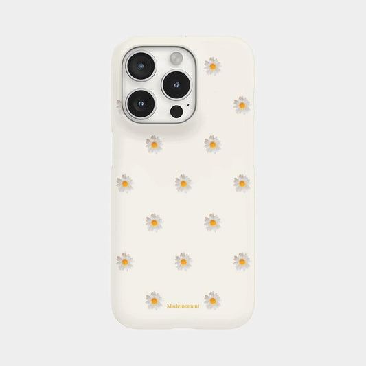 ｜Mademoment｜ Pure Daisy Pattern Design Phone Case