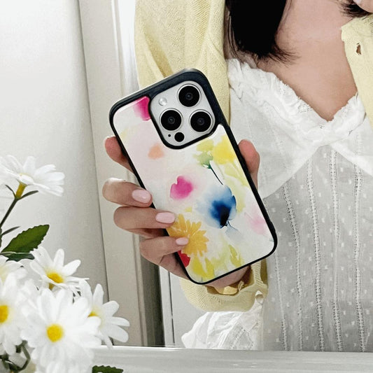 ｜Mademoment｜ Iris Garden Design Bumper Phone Case