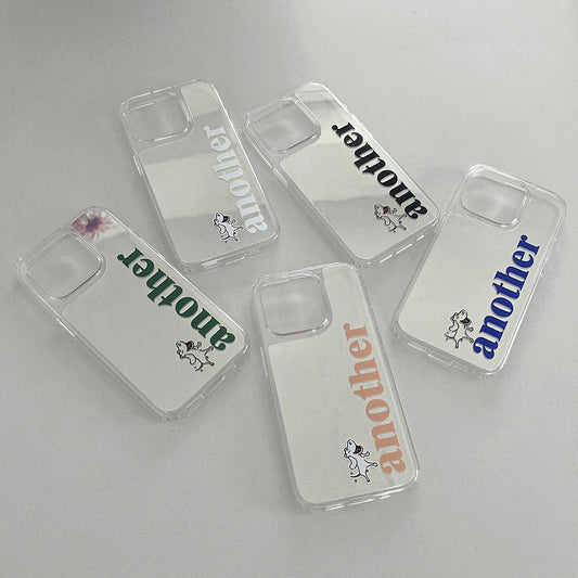 ｜Mademoment｜ Another Dog Design Glossy Mirror Phone Case