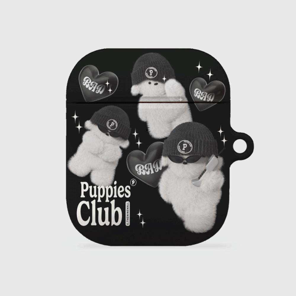 ｜THENINEMALL｜ Pattern Bad Puppy AirPods Hard Case