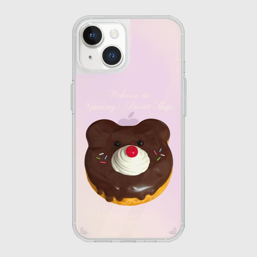 ｜THENINEMALL｜ Gummy Donut Shop Mirror Phone Case