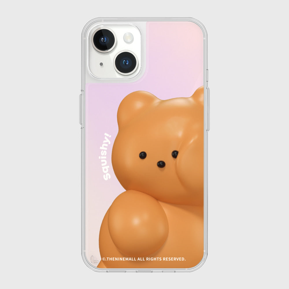 ｜THENINEMALL｜ Gummy Squishy Mirror Phone Case