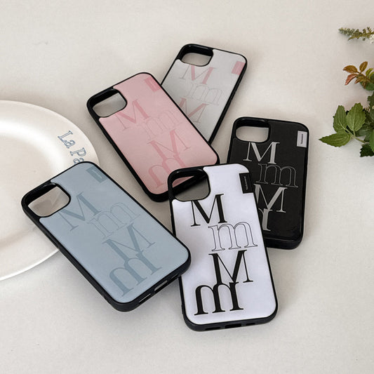 ｜Mademoment｜ Two Tone Design Bumper Phone Case