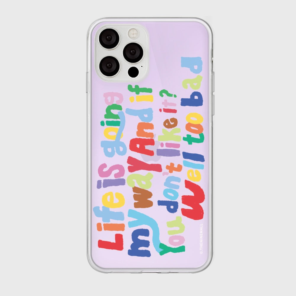 ｜THENINEMALL｜ Crayon My Way Mirror Phone Case