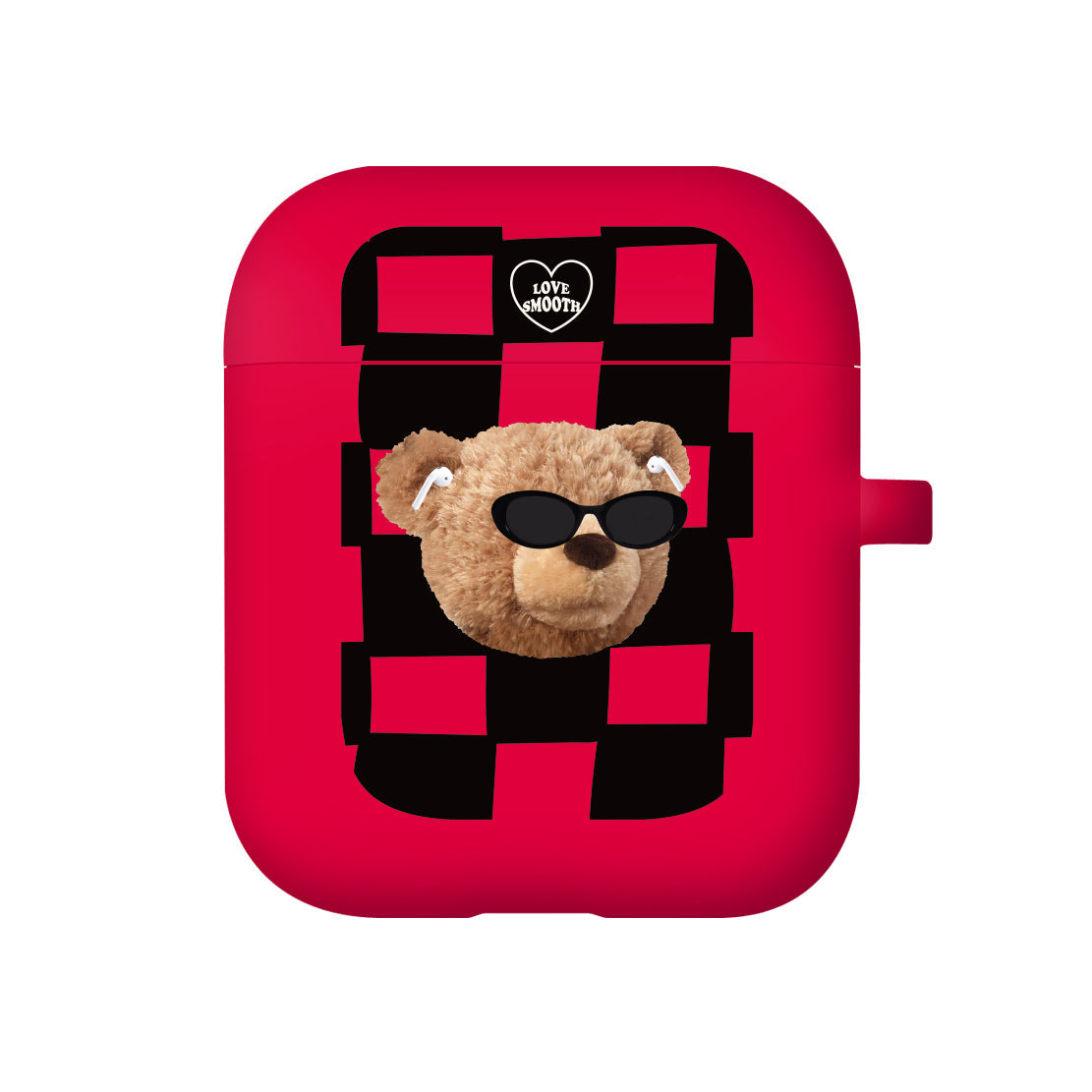 ｜MOMO CASE｜ 491 썬그리체크 Color Jelly Airpods Case (10 Colors)