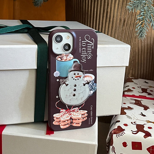 ｜Mademoment｜ Holiday Dessert Design Phone Case