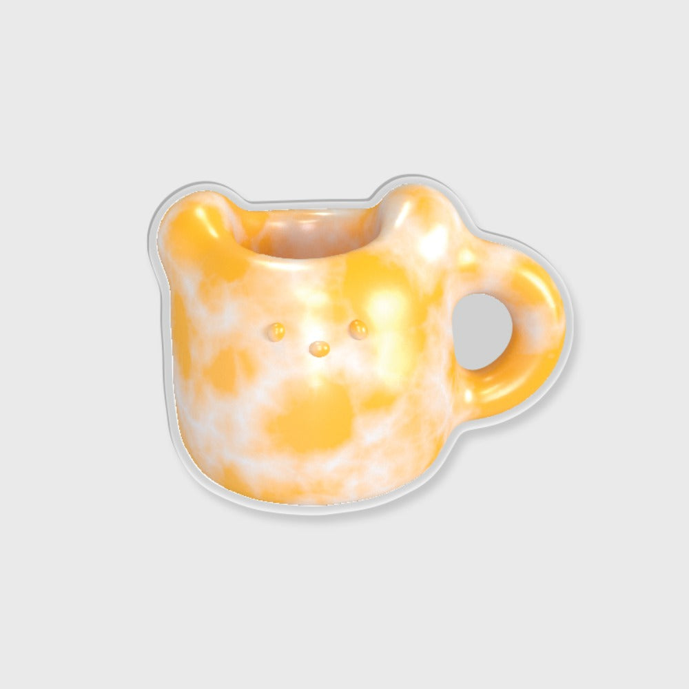 ｜THENINEMALL｜ 오렌지 포터리 Acrylic Tok