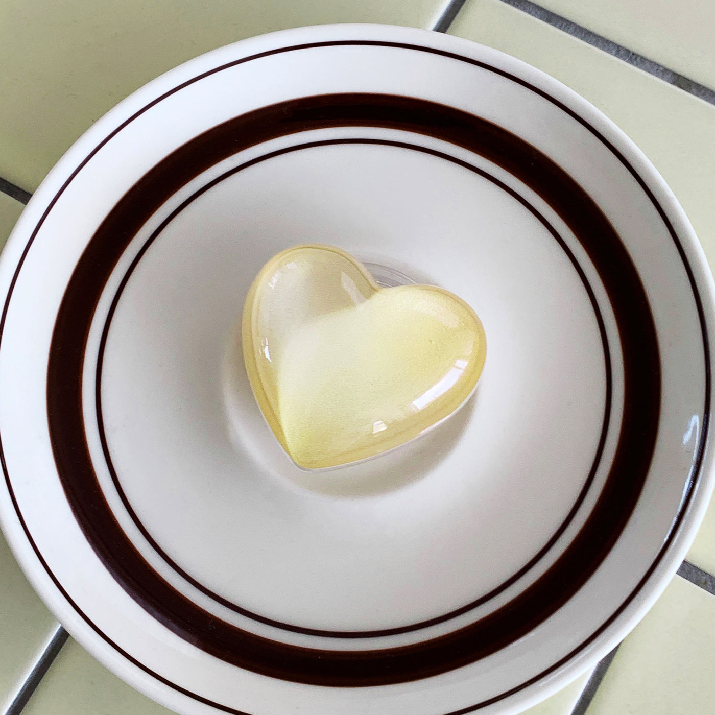 ｜Mademoment｜ Candy Joy Resin Acrylic Tok (Yellow)