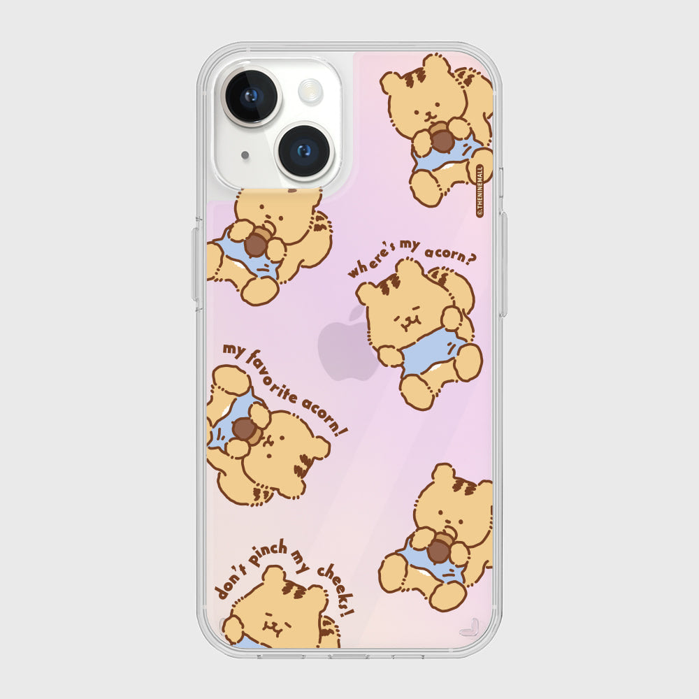 ｜THENINEMALL｜ Pattern Favorite Acorn Mirror Phone Case