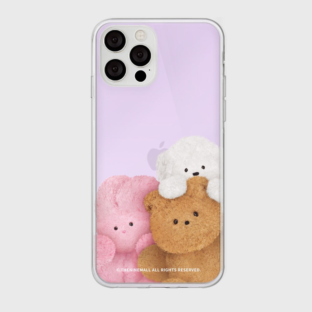 ｜THENINEMALL｜ 스냅 프렌즈 Mirror Phone Case