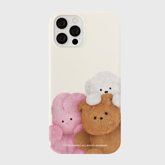｜THENINEMALL｜ 스냅 프렌즈 Hard Phone Case (3 types)