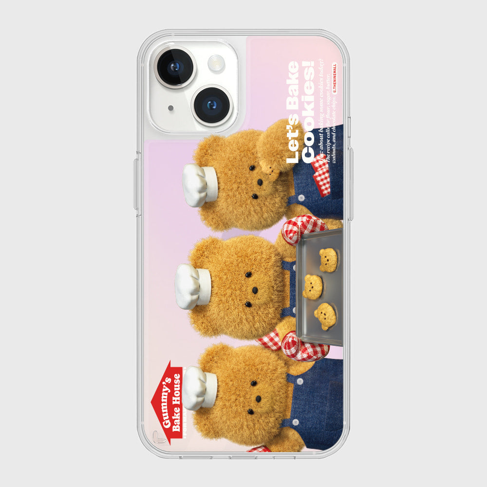 ｜THENINEMALL｜ Big Cookie Gummy Mirror Phone Case