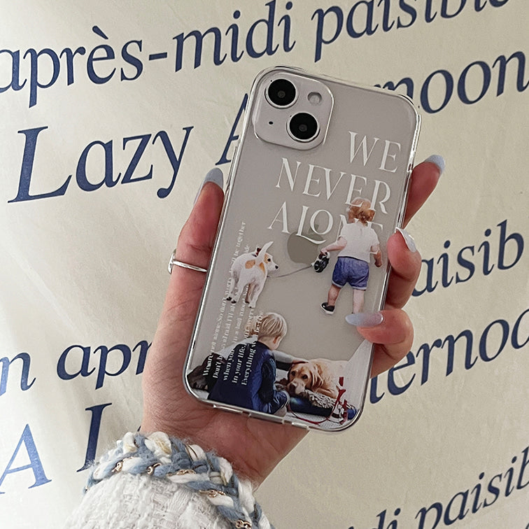 ｜Mademoment｜ 투게더라이프 디자인 Clear Phone Case (3 Types)
