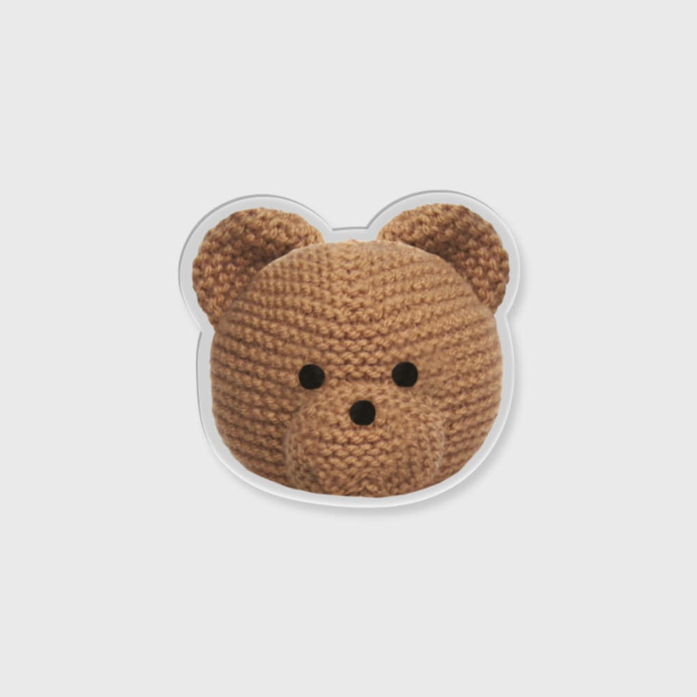 ｜THENINEMALL｜ Knitted Gummy Acrylic Tok