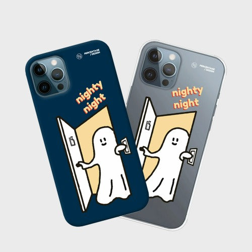 ｜PERCENTAGE｜ Nighty Night Phone Case (4 Types)