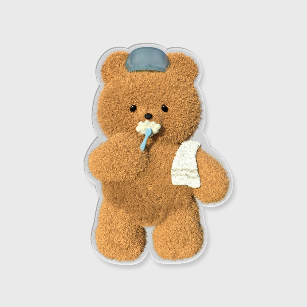 ｜THENINEMALL｜ Cleaning Time Gummy Acrylic Tok