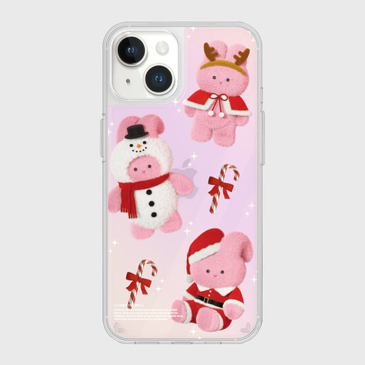 ｜THENINEMALL｜ Pattern Happy Holiday Windy Mirror Phone Case