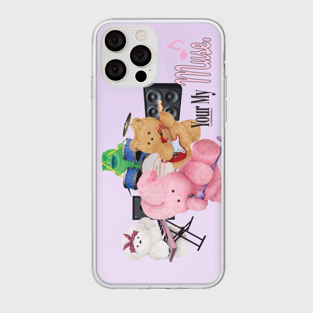 ｜THENINEMALL｜ Band Of Friends Mirror Phone Case