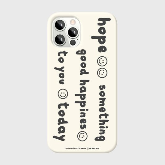 ｜MOMO CASE｜ 528 Hope썸띵(블랙) Phone Case
