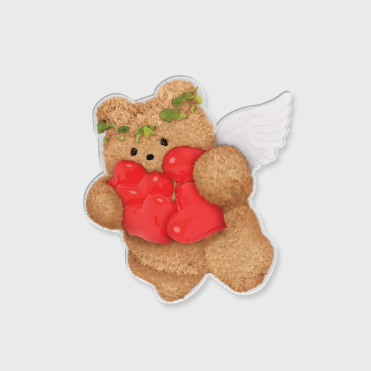 ｜THENINEMALL｜ 큐피드 테디 Acrylic Tok