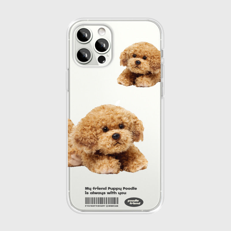 ｜MOMO CASE｜ 526 퍼피푸들 Jelly Case